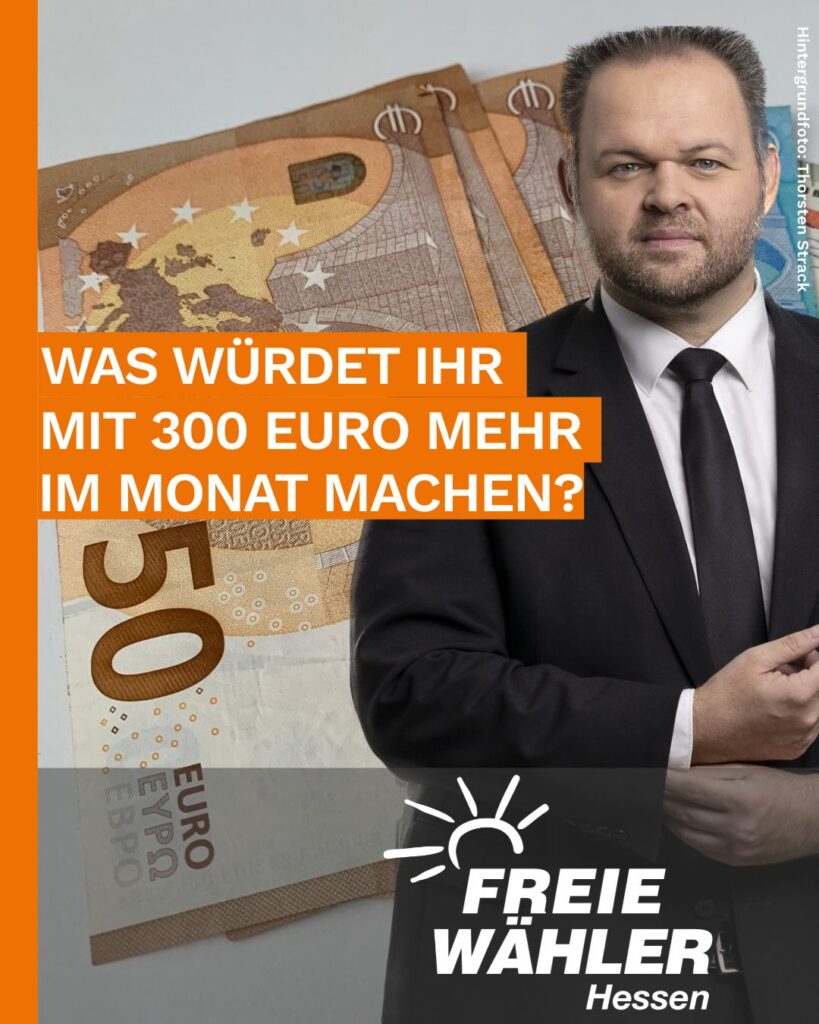 Was würdet ihr mit 300 Euro mehr im Monat machen?